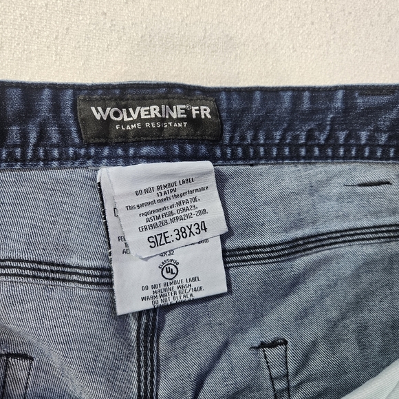 Wolverine FR Flame Resistant Jeans 38x34 - Picture 6 of 10